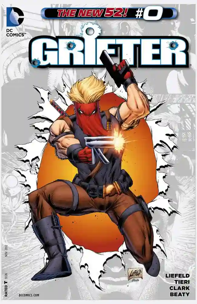 2012·新52·骗徒Grifter-彩 封面