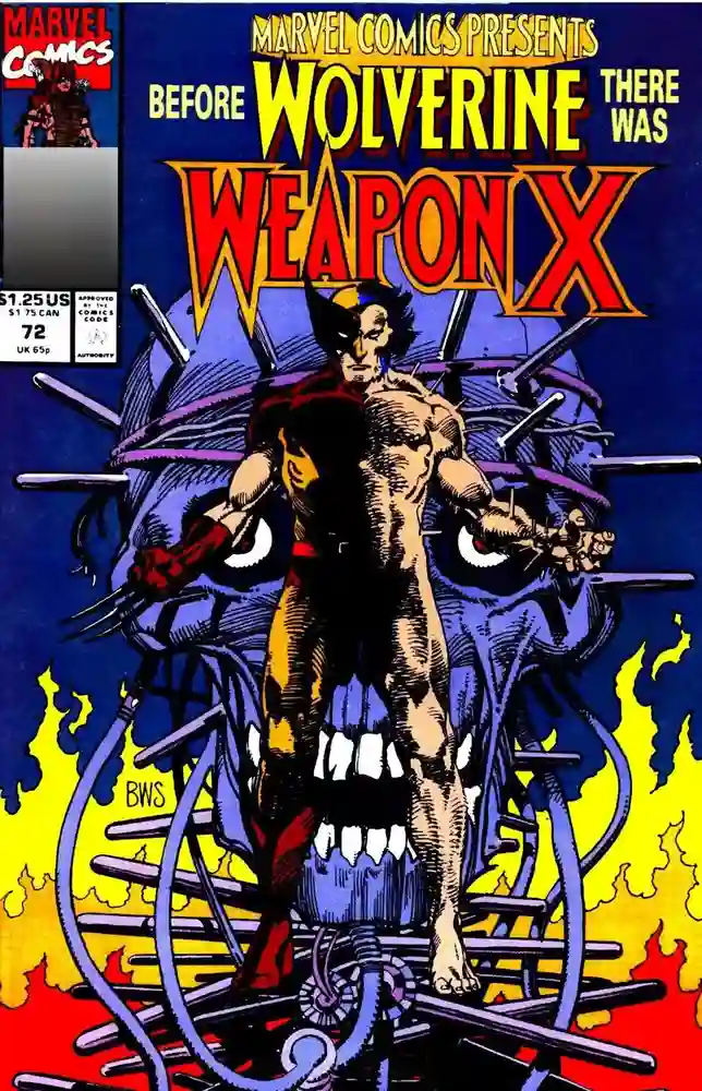 1991·金刚狼·武器X2期刊-彩 封面