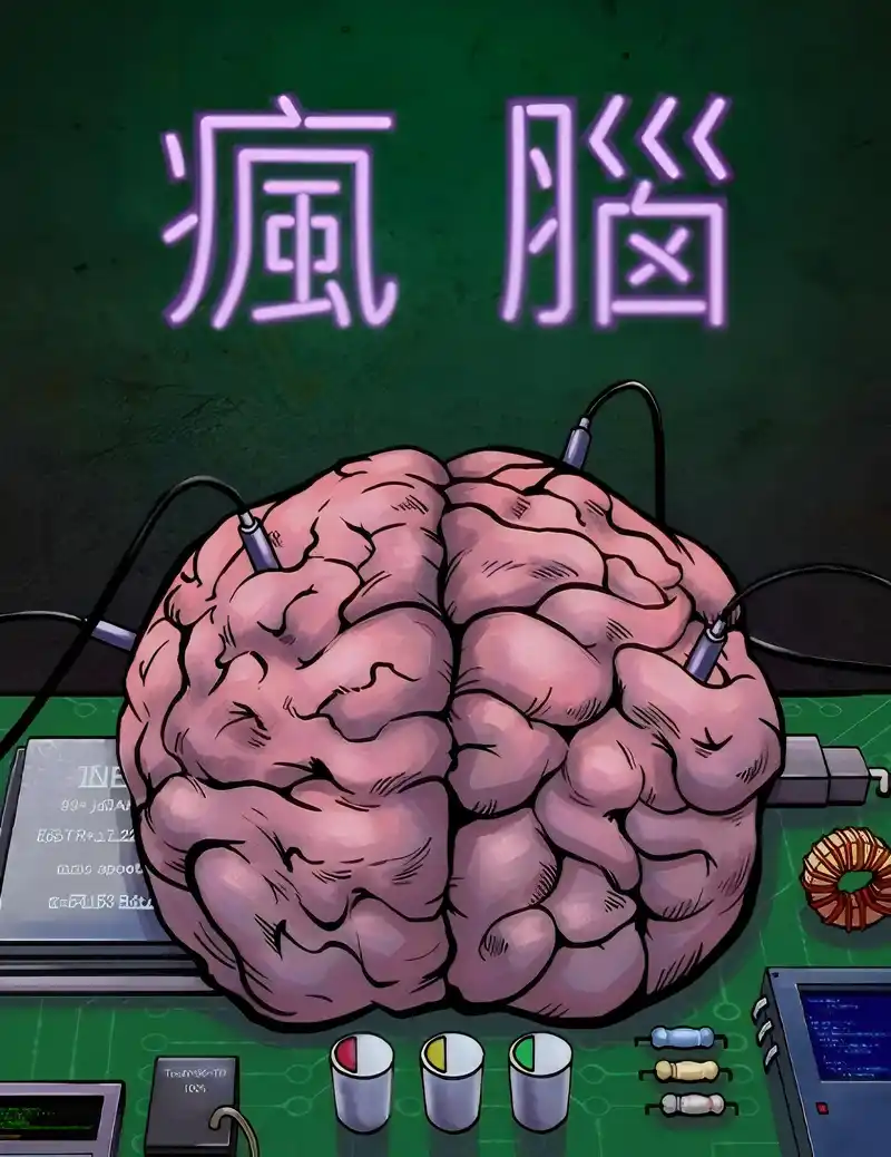 疯脑-彩 封面